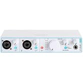 Arturia MiniFuse USB Audio &amp; MIDI Interface, MiniFuse 2 OTG - White | Record voice guitar and synths, best-in-class sound specs, pair with any microphone, Ableton Live Lite, 5-year warranty