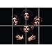 Doppelganger33 LTD Queen Freddie Mercury Band Wall Art Multi Panel Poster Print 47x33 inches