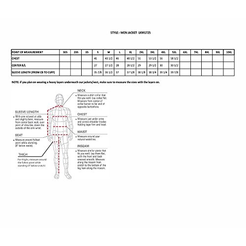Milwaukee Men's Premium Leather Vented Scooter Jacket (Black, Medium)