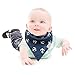 Baby Dolphin Fashion Design Bandana Baby Dribble Bibs - Keeps Baby Clean and Dry -FREE EBOOK & Sets of 4 Stylish and Functional Bib -Super Absorbent Bandana Bibs - Ultra Comfortable Design 100% Cotton