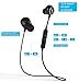 ALTMAN Bluetooth Headphones V4.1 Wireless In-Ear Running Earbuds Sweatproof Stereo Earphones with CVC 6.0 Noise Cancellation, 8 Hours Playtime, Built-in Mic, Compatible iPhone 7 and Samsung S7