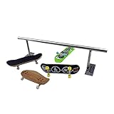 Remeehi Handmade Straight Stainless Fingerboard Rail Round Rail
