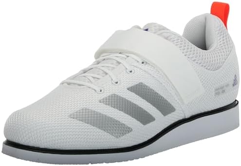 Adidas Powerlift 4 Weightlifting Gray Alterophilie Shoes Size 6 Mens F36050 Adidas Powerlift 4 White Grey for sale | eBay main image 3