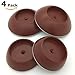 Vmaisi 4 Pack Brown Baby Gates Wall Cups Guard