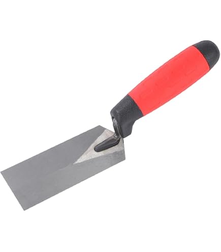 Kraft Tool Co 5” X 1.5” Margin Trowel – ProForm Handle, Silver, GG431PF