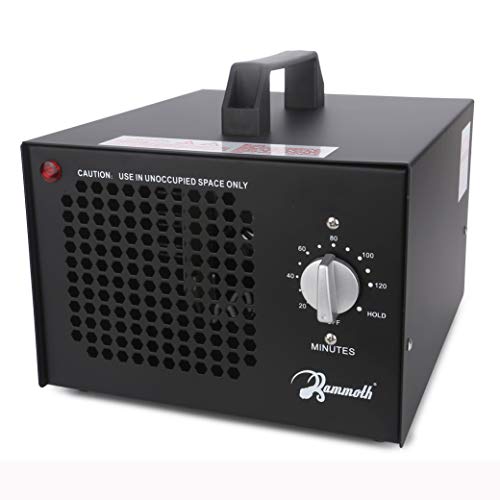 Mammoth 7,000mg Ozone Generator, Ozone Air Purifier for Odors in Home, Car, and Large Rooms | Professional and Personal Air Sanitization Applications (7,000mg/h)