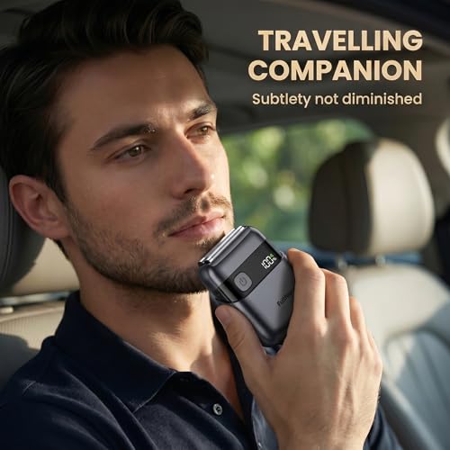 Electric Shaver for Men, 10000 RPM Foil Shaver for Close & Smooth Daily Shaving, Wet & Dry Electric Razor with 90 Min Runtime, USB-C Fast Charge, IPX7 Waterproof for Travel & Shower, Gifts for Father