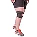 BraceAbility Patellar Tracking Pain Short Knee Brace - XXL Running, Exercise, Athletic Support Sleeve Stabilizer for After Kneecap Dislocation, Tendonitis, Patellofemoral, MCL/LCL Injuries (2XL)