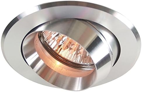 Deko Light Recessed Ceiling Ring Voltage Constant 12v Ac Dc Gu5 3 Mr16 50 00 W Aluminium Silver Amazon Co Uk Lighting