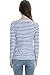 BEARSLAND Women's Striped Long Sleeves Breastfeeding and Nursing Top,Deep Blue/White,Medium