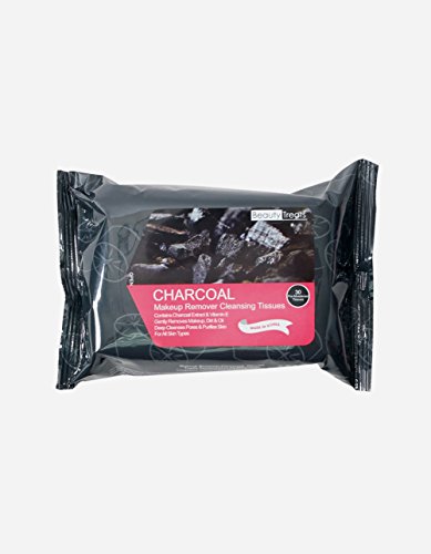 BEAUTY TREATS Charcoal Makeup Remover Cleaning Tissues