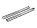Fein Dust Extractor Suction Tube for Turbo Vacuums - Chrome Plated Metal, 2-Pack - 31345071010