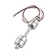 Uxcell a11072700ux0139 Wired Water Liquid Level Sensor Dual Ball Stainless Steel Float Switch Silver Tone