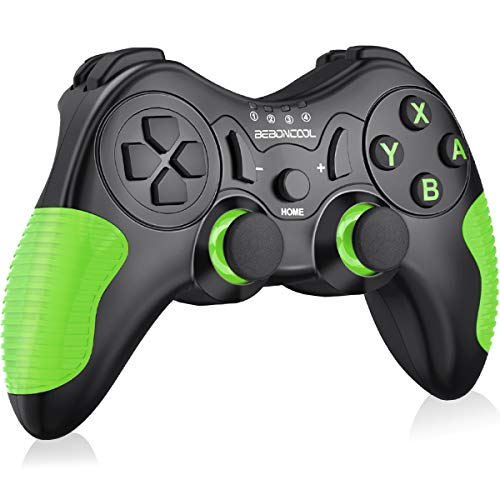 BEBONCOOL Wireless Pro Controller for Nintendo Switch Remote Controller Built-in Motor Adjustable Vibrating - Green BEBONCOOL Wireless Pro Controller for Nintendo Switch Remote Controller Built-in Motor Adjustable Vibrating - Green