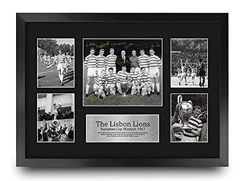 (A3 Framed) Celtic Lisbon Lions 1967
