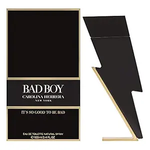 Carolina Herrera Bad Boy Eau De Toilette for Men 100ml
