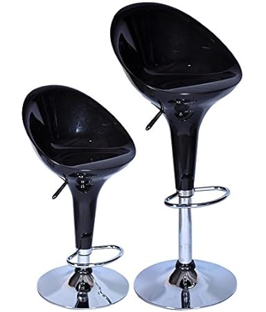 MBTC Kosy HB Bar stool in Black ( set of 2 piece )