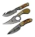 The Bone Collector 3 Hunting Knife Gift Set Fixed Blade Skinning Knives Full Tang Skinner Survival Knife