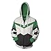 Anime Cartoon Cosplay Lance Hoodie 3D Printed Keith Zipper Jacket (Small, Color 4)