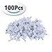 Ethernet Cable Clips 100 Pieces - XINCA Electrical Cable Staples cable nail for cat 6 cables - (White 6mm)