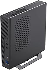 CiT LT100 1 Litre USB3.0 Ultra-Thin Mini-ITX SFF PC Case 120W Adapter Cooler view 12
