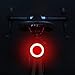 ESMK Ultra Bright LED Bike Tail Light USB Rechargeable Bike Light LED Bicycle Rear Light Fits On Any Road Bikes, Helmets. Easy To Install for Cycling Safety Flashlight - Round shape