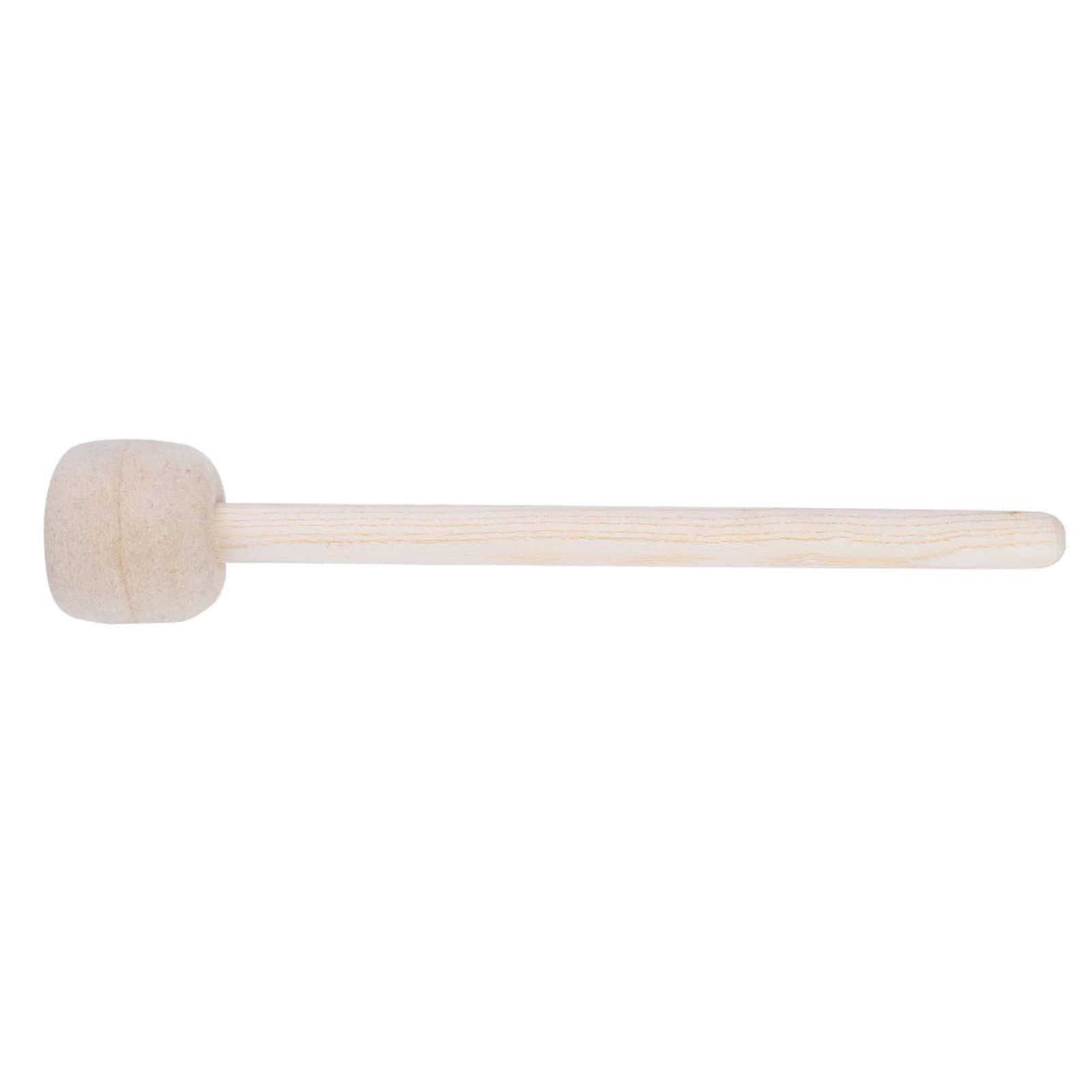 Bass Drum Mallet Stick Percussion Drum Mallet, Percussion Drum Mallet Sticks with Wool Felt Head and Wood Handle for Professionals and Students