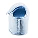 Git-up Women Diabetic Slippers/W Arthritis Edema Adjustable Closure Memory Foam House Shoes Open Toe 7#,Blue.