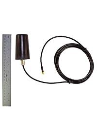Antena omnidireccional de perfil bajo resistente a los vandales, 3 G 4 G LTE, ganancia de 3   5 dBi, montaje fijo, cable coaxial de 9.8 ft, para Cisco, Cradlepoint, Digi, Novatel, Pepwave, Proxicast, Sierra Leona y otros.