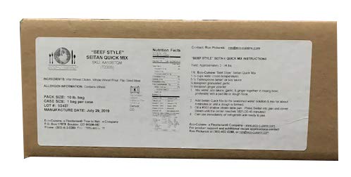 Eco-Cuisine Seitan Beef Style Mix, Vegan