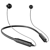 [2018 Newest] Bluetooth Headphones, Pandwill Wireless 4.2 Neckband Bluetooth Headset Magnetic & Sweat-proof In-ear Earphones Compatible for XS X 8 7 Plus and Android Phones (Black)