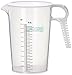 LegacyPro Translucent Graduated Pitcher for Darkroon Chemicals, Automotive and Pool Supplies, 128oz