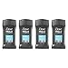 Dove Men+Care Antiperspirant Deodorant Stick, Clean Comfort 2.7 oz, 4 Count