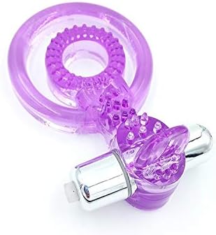 Men's Power Toy Strong Vibration Delay Ring Silicone Massage Ring