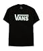 Vans Mens Classic Logo Skateboard Shirt-Black/White-XL