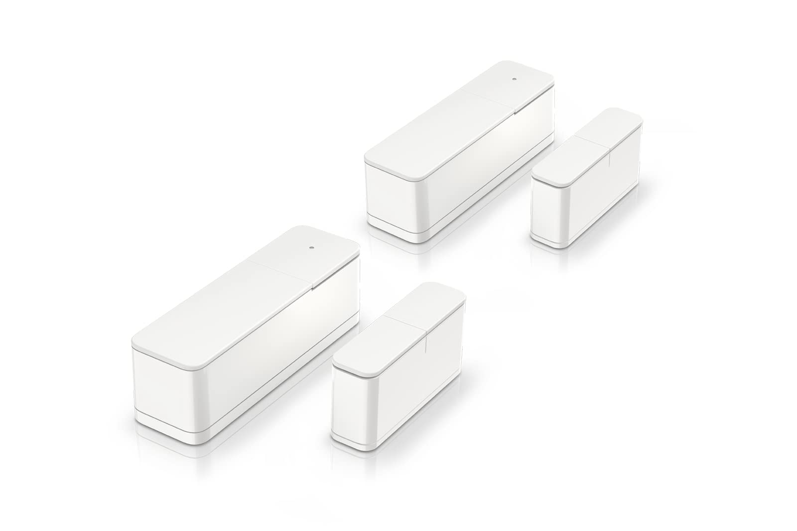 Bosch Smart Home Tür-/Fensterkontakt II Plus, Einbruchschutz mit smartem Sensor zur Erschütterungserkennung, kompatibel mit Amazon Alexa und Google Assistant, 2er-Set