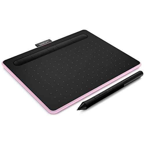Wacom Pen Tablet Intuos Small Wireless CTL-4100WL/P0 Berry Pink