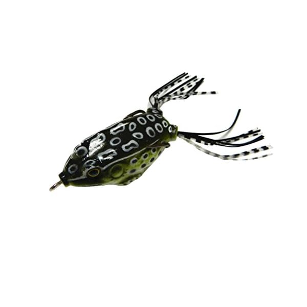 Laimeng6pcs-Frog-Snakeheads-Bait-Fishing-Lures-Bass-Soft-Bait
