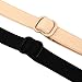 CAKYE® Women's 4Pcs Non-slip Elastic Bra Strap Holder (Black and Complexion)