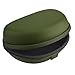 Geekria Headphone Case for Beats Solo3, Solo 3 Wireless, Beats Solo2 On-Ear Headphones Hard Carrying Case / Headset Protective Travel Bag with Space for Cable, Parts and Accessories (Turf Green)