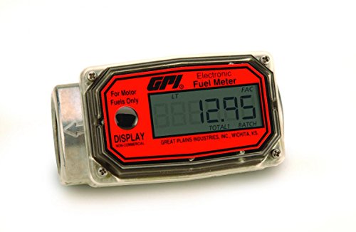 GPI 113255-2 01A31LM Aluminum Fuel Meter, NPT Fittings, 1"