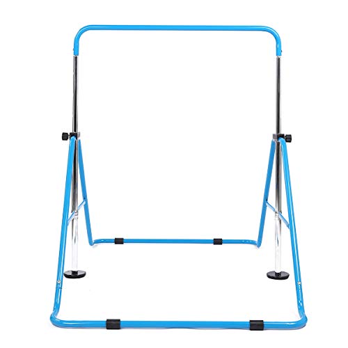 WATBKHE Kids Gymnastics Bar Gymnastic Equipment for Home Adjustable