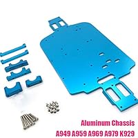 iUnisy Upgrade Metal Chassis for Wltoys 1/18 A949 A959 A969 A979 K929 A959-B A969-B A979-B K929-B RC Car