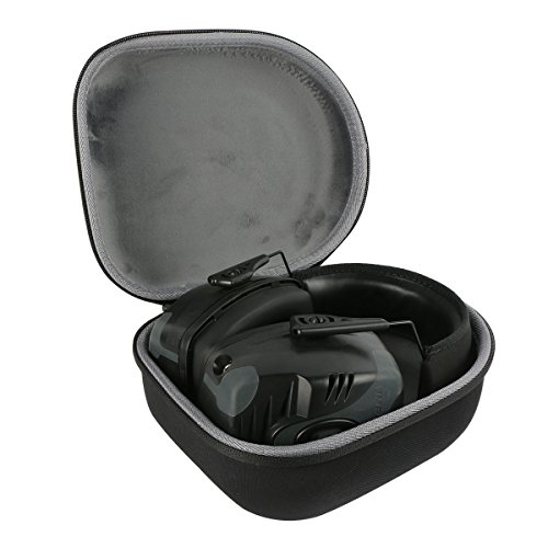 co2crea for Howard Leight by Honeywell R-01902 Impact Pro Sound Amplification Electronic Earmuff Hard Storage Travel Organizer Carrying Case Bag