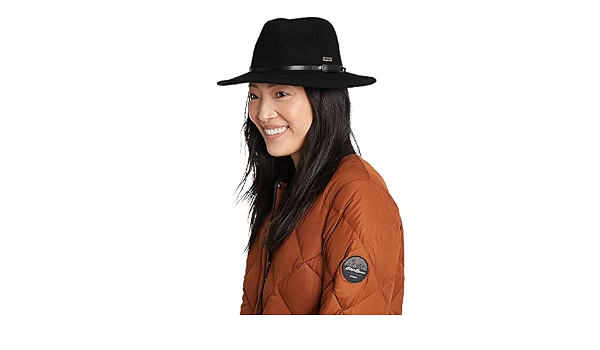 Eddie Bauer Women's Felt Wide Brim Hat 