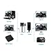 Emixc VGA To HDMI Output Adapter Converter 1080p Video Cable from Desktop/ Laptop/ Notebook/ Computer/ PC/ HD TV-box to HDTV/ Monitor/ Projector With USB