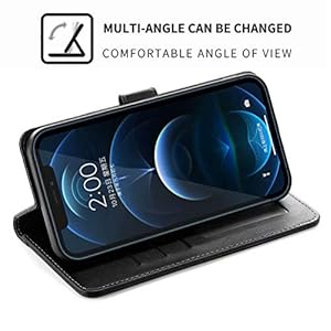 GOGME Cover per Oppo A53s Cover a Portafoglio, Pelle Premium PU Chiusura Magnetica a Scatto Flip Custodia con [Supporto… - immagine 4