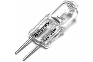 ANYRAY 5-Pack Compatible Bulb for ML20WH2C Malibu 12V 20-Watt Bi-Pin Light Bulb 20W