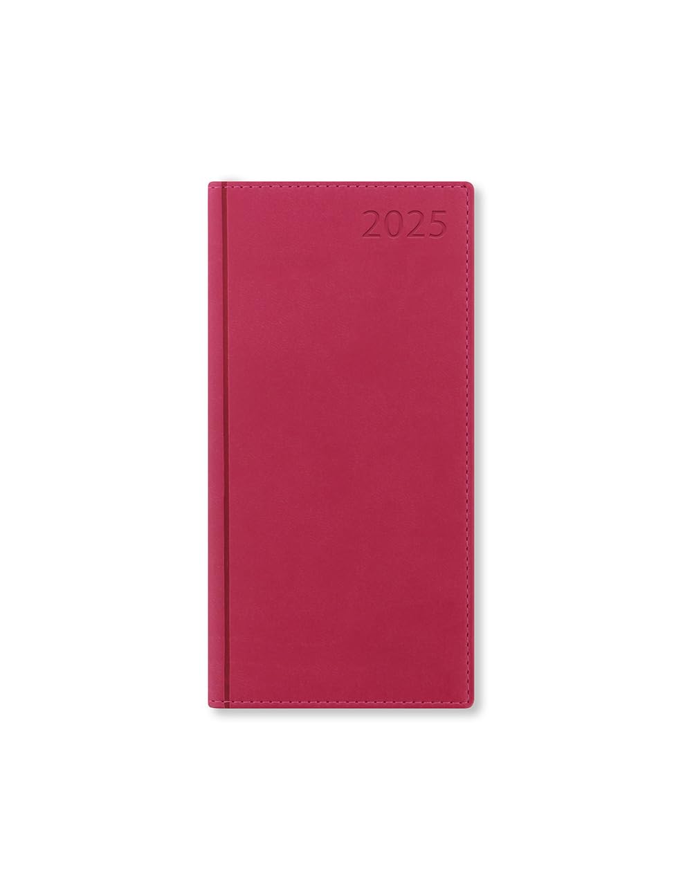 Letts of London Verona Slim week to view 2025 diary - pink