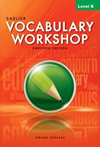 Vocabulary Workshop Level A (Grade 6) Paperback â€“ 2013: Jerome